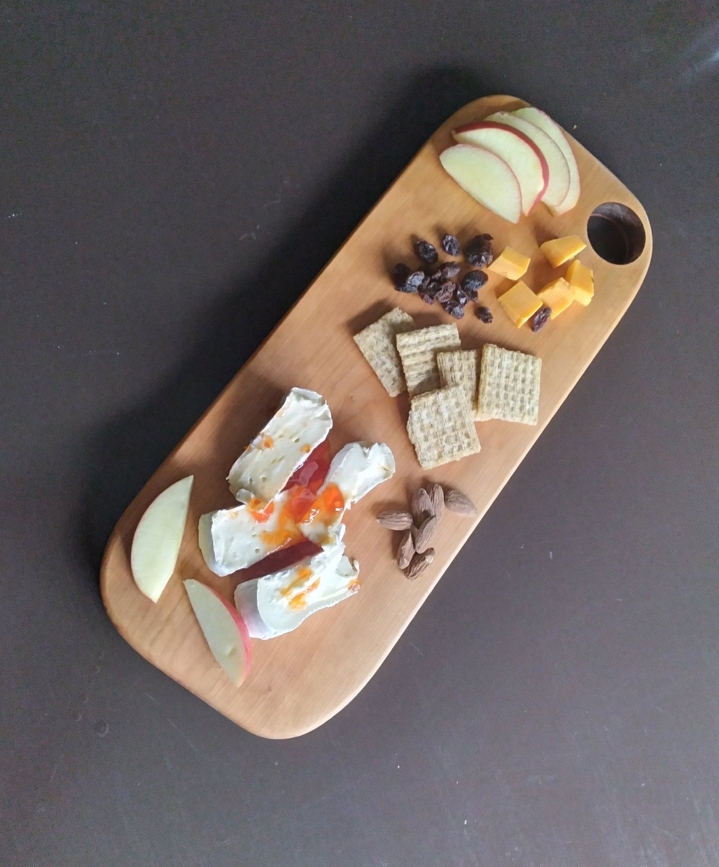 Cherry Paddle Cheese Board