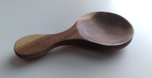 Black Walnut Coffee Scoop