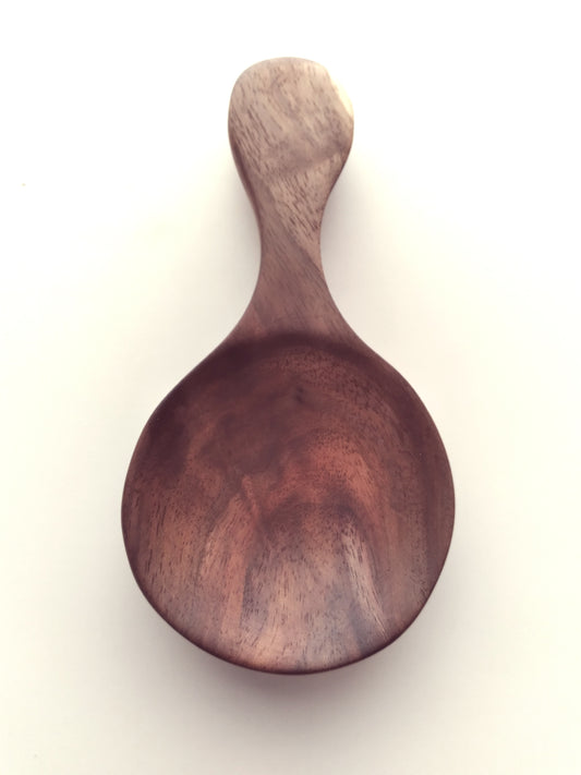 Black Walnut Coffee Scoop